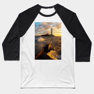 St Marys Lighthouse Baseball T-Shirt